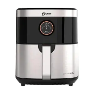 Fritadeira Oster Sem Óleo 2 em 1 Black Inox 127V 4,8L OFRT660-127 Fritadeira Oster Sem Óleo 2 em 1 Black Inox 127V 4,8L OFRT660-127