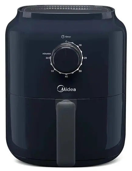 Fritadeira Midea Sem Oleo Air Fryer Timer Azul 1325W 127V 3L