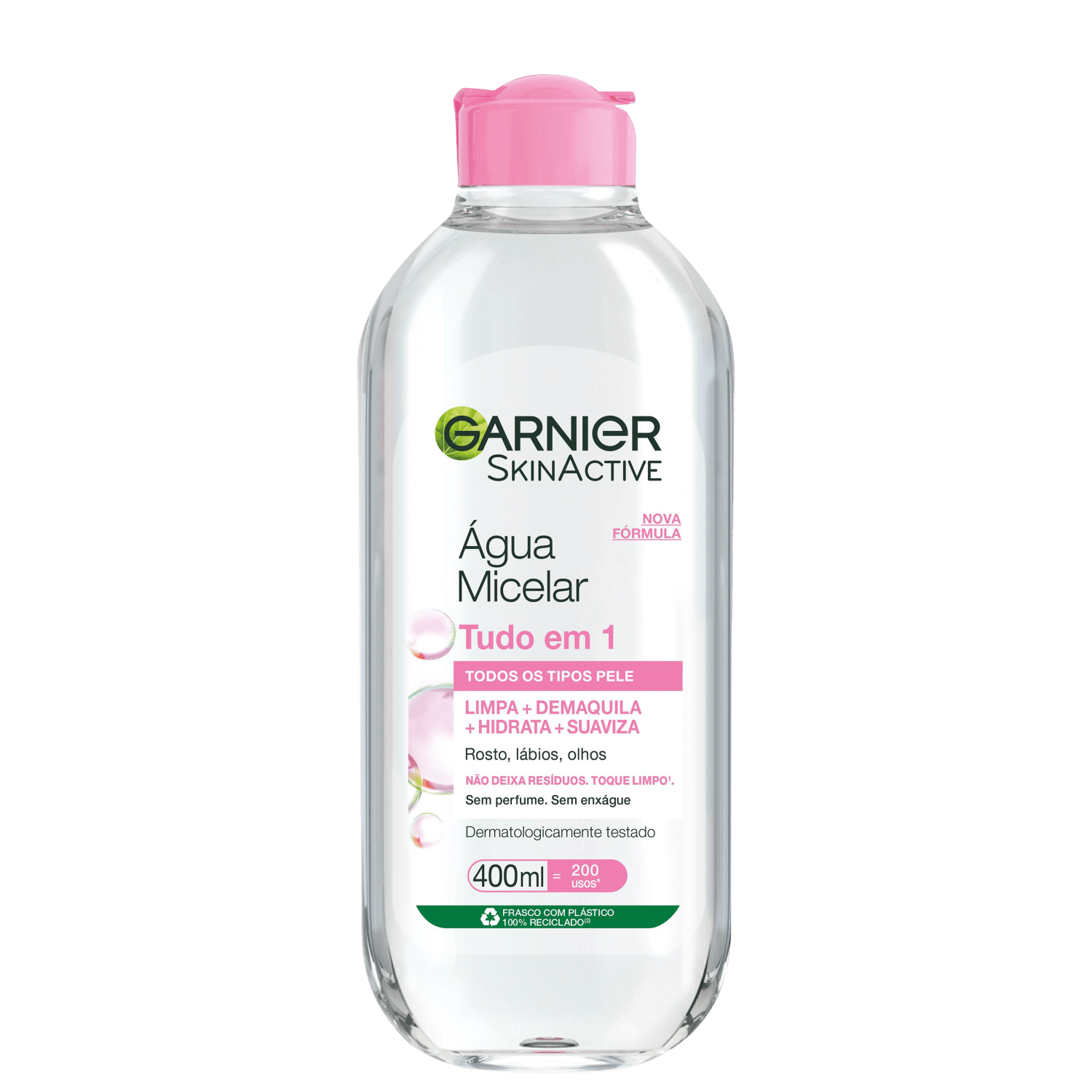 Água Micelar Garnier SkinActive Tudo em 1 400ml