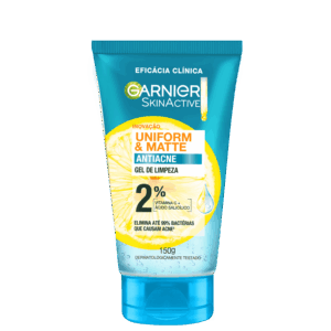 Gel de Limpeza Facial Garnier SkinActive Uniform Matte Antiacne 150g Gel de Limpeza Facial Garnier SkinActive Uniform Matte Antiacne 150g