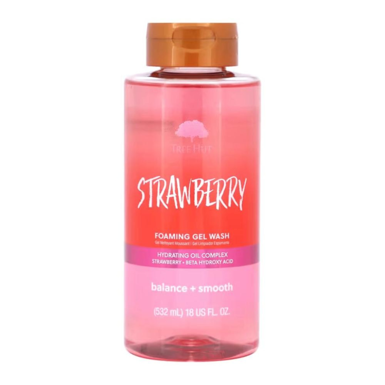 Gel de Banho Tree Hut Strawberry 532ml