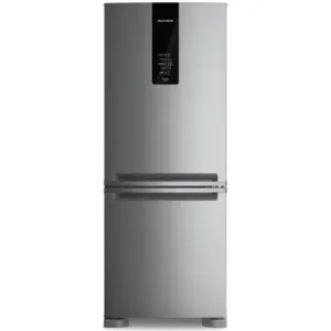 Refrigerador Inverse Duplex Brastemp 447L Smart Flow Inox 220V BRE57FKBNA Refrigerador Inverse Duplex Brastemp 447L Smart Flow Inox 220V BRE57FKBNA