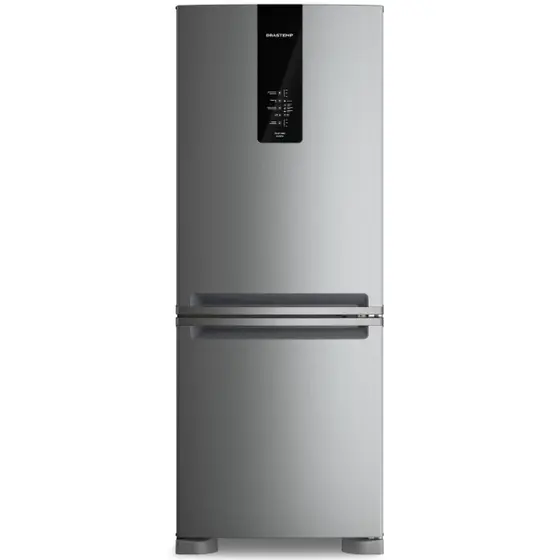 Refrigerador Inverse Duplex Brastemp 447L Smart Flow Inox 220V BRE57FKBNA