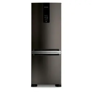 Refrigerador Inverse Brastemp 479L Eclipse Collection Frost Free A+++ com Super Capacidade e Smart Flow Black Inox BRE58FE Refrigerador Inverse Brastemp 479L Eclipse Collection Frost Free A+++ com Super Capacidade e Smart Flow Black Inox BRE58FE