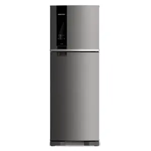 Refrigerador Duplex Brastemp 375L Frost Free com Espaço Adapt Inox BRM45JK Refrigerador Duplex Brastemp 375L Frost Free com Espaço Adapt Inox BRM45JK