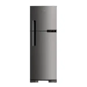Refrigerador Duplex Brastemp 375L Frost Free Inox BRM44HK