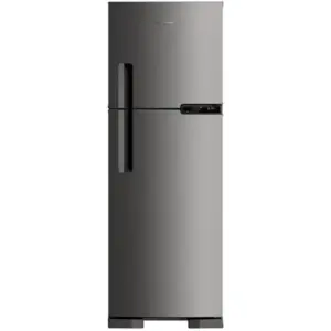 Refrigerador Duplex Brastemp 375L Frost Free com Compartimento Extrafrio Fresh Zone Inox BRM44HK Refrigerador Duplex Brastemp 375L Frost Free com Compartimento Extrafrio Fresh Zone Inox BRM44HK