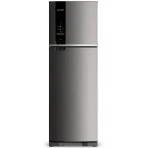 Refrigerador Duplex Brastemp 400L Frost Free com Freezer Control Inox 127V BRM54JKANA