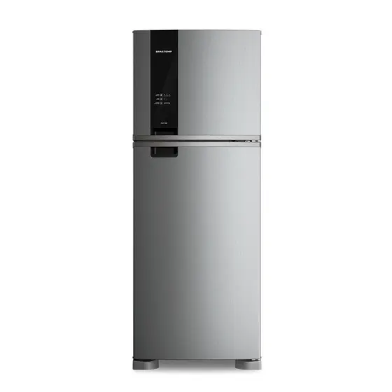 Refrigerador Duplex Brastemp 463L Frost Free A+++ Fresh Box Inox BRM55FK