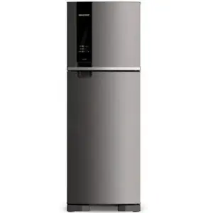 Refrigerador Duplex Brastemp 375L Frost Free Inox BRM45JK