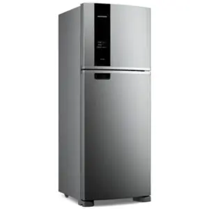 Refrigerador Duplex Brastemp 461L Frost Free Inox 110 Volts BRM56FK