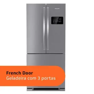 Refrigerador French Door Brastemp 554L Frost Free A+++ BRO85AK Refrigerador French Door Brastemp 554L Frost Free A+++ BRO85AK