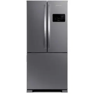 Refrigerador French Door Duplex Brastemp 554L Frost Free Design Único A+++ Inox 110V BRO85AKANA Refrigerador French Door Duplex Brastemp 554L Frost Free Design Único A+++ Inox 110V BRO85AKANA