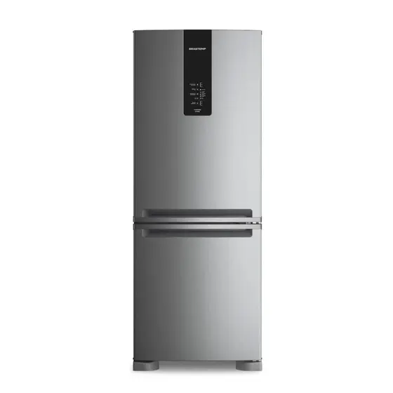 Refrigerador Inverse Brastemp 447L Frost Free Inox BRE57FK