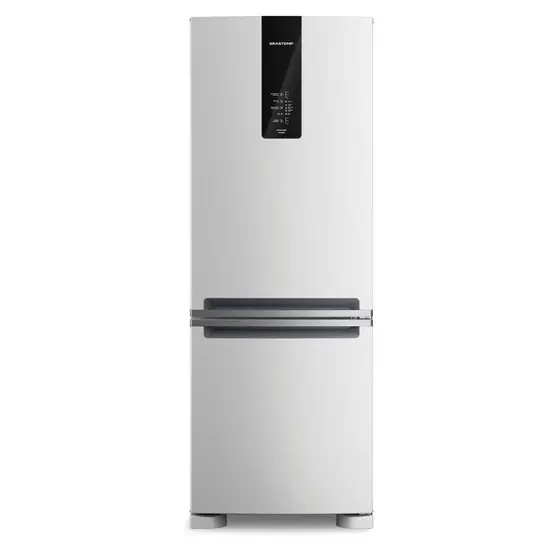 Refrigerador Inverse Brastemp 479L Frost Free A+++ com Super Capacidade e Smart Flow Branca BRE58FB