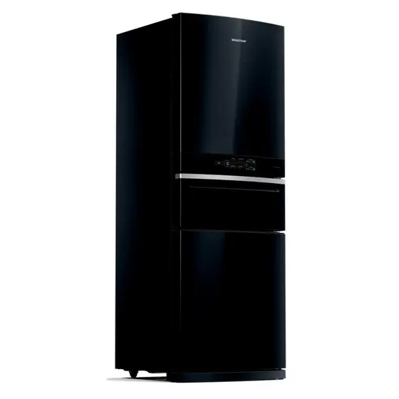 Refrigerador Inverse Brastemp 419L Frost Free com Freeze Control Pro Preta BRY59CE