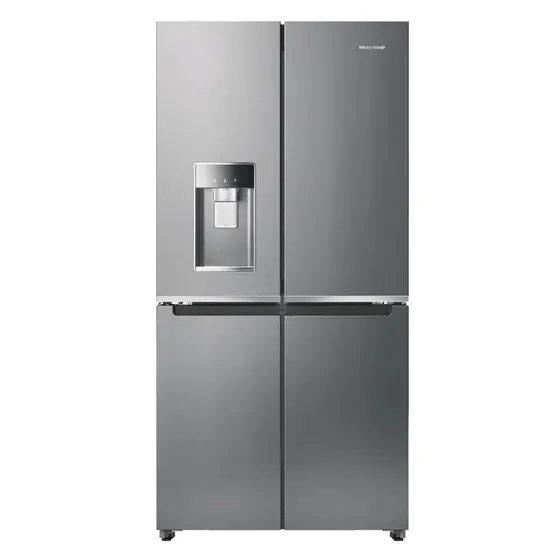 Refrigerador Inverse Brastemp 543L Frost Free com Convertible Space Inox BRO90AK