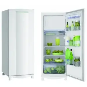Refrigerador 1 Porta Consul 261L Degelo Seco com Gavetão Hortifruti Branca 220V CRA30FB Refrigerador 1 Porta Consul 261L Degelo Seco com Gavetão Hortifruti Branca 220V CRA30FB