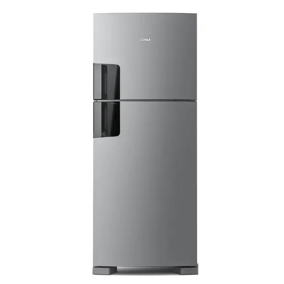 Refrigerador Duplex Consul 410L Frost Free com Espaço Flex e Controle Interno de Temperatura Inox CRM50HK
