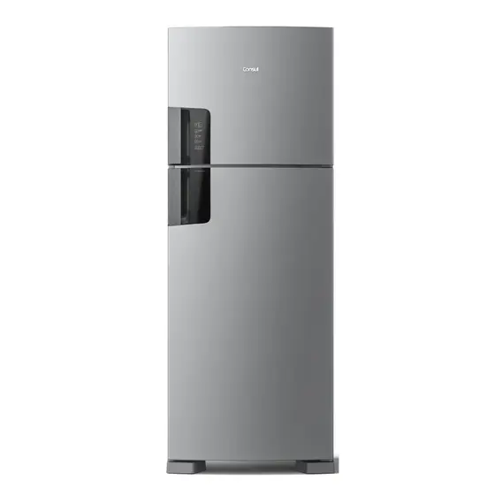 Refrigerador Duplex Consul 451L Frost Free com Espaço Flex e Painel Eletrônico Externo Inox CRM56FK