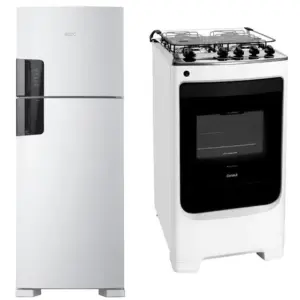 Refrigerador Duplex Consul 451L Frost Free Branco CRM56FB Refrigerador Duplex Consul 451L Frost Free Branco CRM56FB