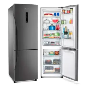 Refrigerador Duplex Panasonic 397L Inverter Frost Free com Smartsense BB41PV1T Refrigerador Duplex Panasonic 397L Inverter Frost Free com Smartsense BB41PV1T