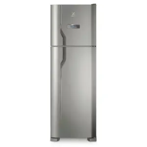 Refrigerador Duplex Electrolux 371L Frost Free Turbo Congelamento Inox DFX41