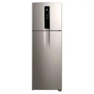 Refrigerador Duplex Electrolux 390L Frost Free Efficient com AutoSense Inox Look IF43S