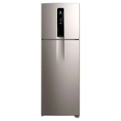 Refrigerador Duplex Electrolux 390L Frost Free Efficient com AutoSense Inox Look IF43S