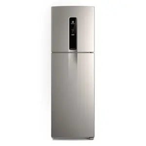 Refrigerador Duplex Electrolux 410L Frost Free Inverter Efficient com AutoSense Inox Look IF46S
