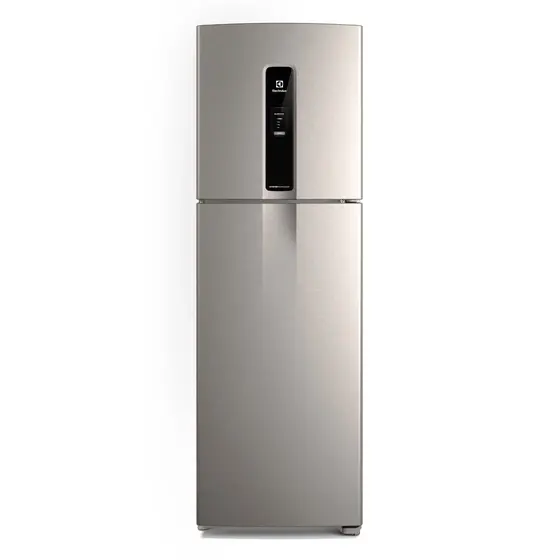 Refrigerador Duplex Electrolux 410L Frost Free Inverter Efficient com AutoSense Inox Look IF46S