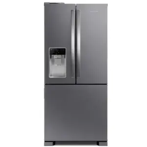 Refrigerador French Door Brastemp 515L Frost Free com Água e Gelo na Porta Inox BRH85AK Refrigerador French Door Brastemp 515L Frost Free com Água e Gelo na Porta Inox BRH85AK