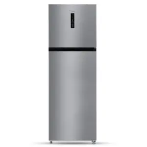 Refrigerador Duplex Midea 347L Frost Free SmartSensor Prata Refrigerador Duplex Midea 347L Frost Free SmartSensor Prata
