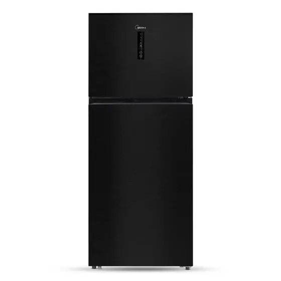 Refrigerador Duplex Midea 463L Frost Free Slim Black Inox