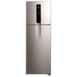Refrigerador Duplex Electrolux 390L Frost Free Efficient com AutoSense Inox Look IF43S