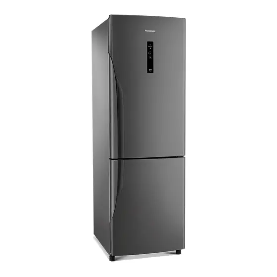 Refrigerador Inverse Panasonic 397L Inverter Frost Free Duplex Titânio 110V BB41