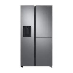Refrigerador Side by Side Samsung 601L Inverter Frost Free 3 portas com All Around Cooling e FlexZone Inox Look RS65R5691M9 Refrigerador Side by Side Samsung 601L Inverter Frost Free 3 portas com All Around Cooling e FlexZone Inox Look RS65R5691M9