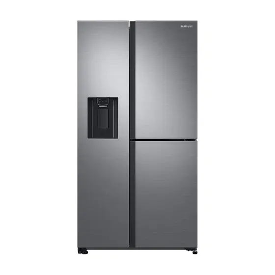 Refrigerador Side by Side Samsung 601L Inverter Frost Free 3 portas com All Around Cooling e FlexZone Inox Look RS65R5691M9