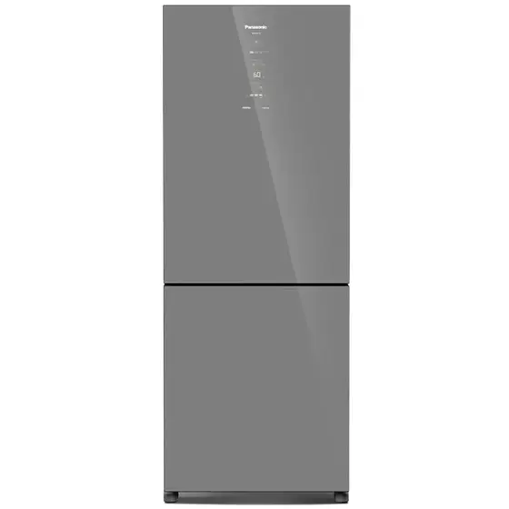 Refrigerador Inverse Panasonic 450L Frost Free Inverter Vidro Inox 110V NR-BB65GVFMA