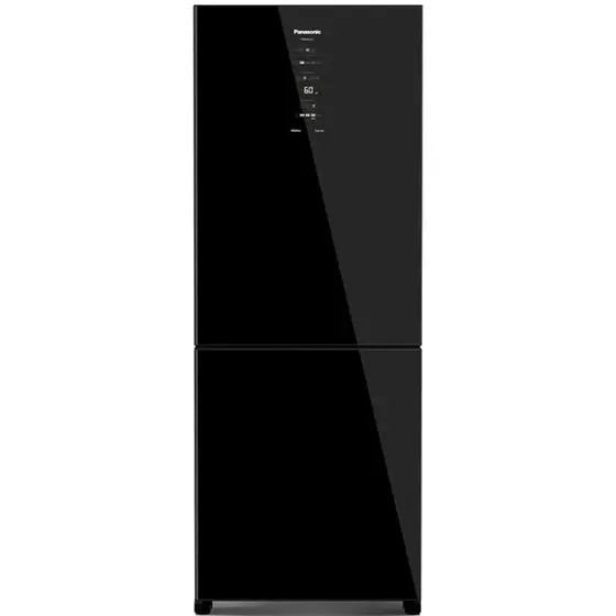 Refrigerador Inverse Panasonic 450L Frost Free Inverter Vidro Preto 220V NR-BB65GVFBB