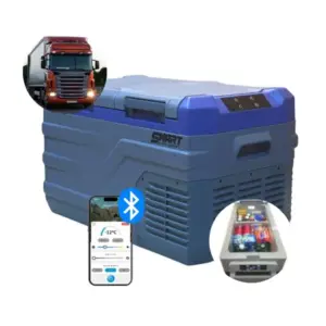 Refrigerador Portátil Smart 40L para Caminhão Ônibus Van 110v 220v 12v 24v Refrigerador Portátil Smart 40L para Caminhão Ônibus Van 110v 220v 12v 24v