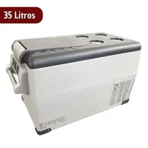 Refrigerador Portátil Edn 35L para Caminhão Ônibus Van 12V/24V 110V/220V Refrigerador Portátil Edn 35L para Caminhão Ônibus Van 12V/24V 110V/220V