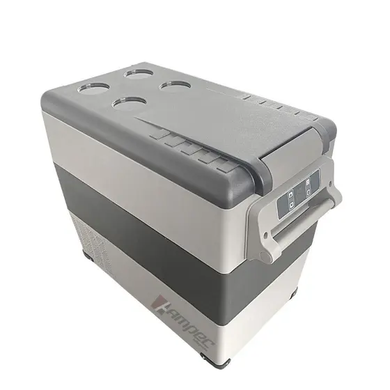 Refrigerador Portátil Mix 55L para Caminhão Ônibus Van 12V/24V 110V/220V