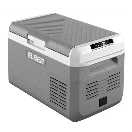 Refrigerador Portátil Elber 20L Bluetooth Ipx4 12/24V