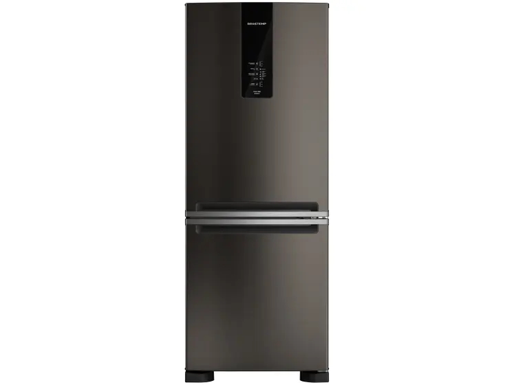 Refrigerador Inverse Brastemp 447L Frost Free Duplex Preta BRE57FE