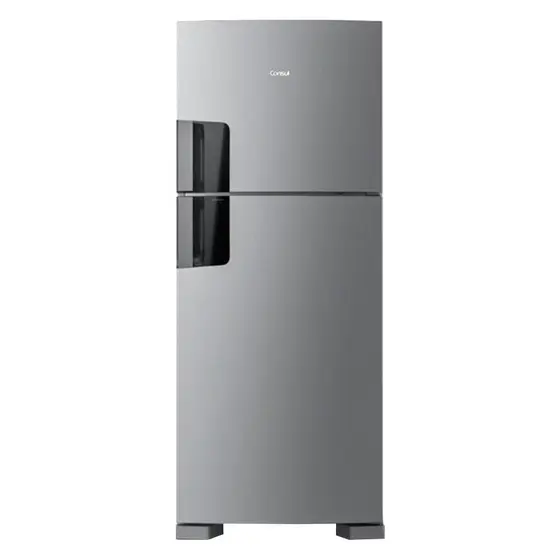 Refrigerador Duplex Consul 410L Frost Free 2 Portas Inox CRM50LK