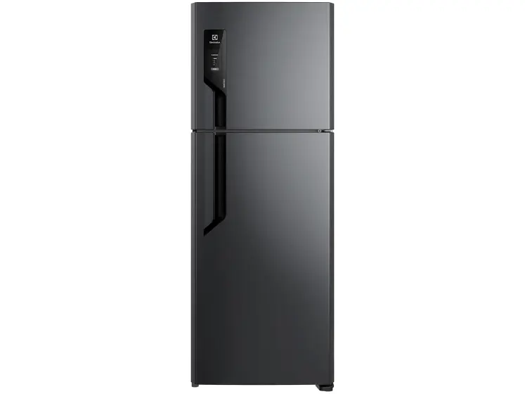 Refrigerador Duplex Electrolux 480L Frost Free Efficient Black Inox Look TF71B