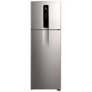 Refrigerador Duplex Electrolux 390L Frost Free Efficient AutoSense Inox Look IF43S
