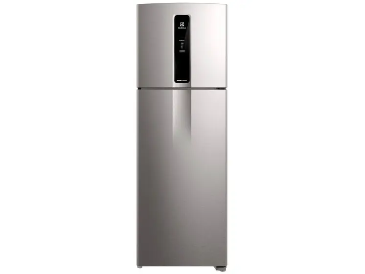 Refrigerador Duplex Electrolux 390L Frost Free Efficient AutoSense Inox Look IF43S