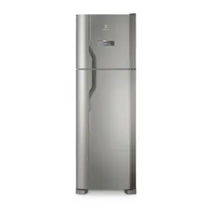 Refrigerador Duplex Electrolux 371L Frost Free Inox 2 Portas DFX41